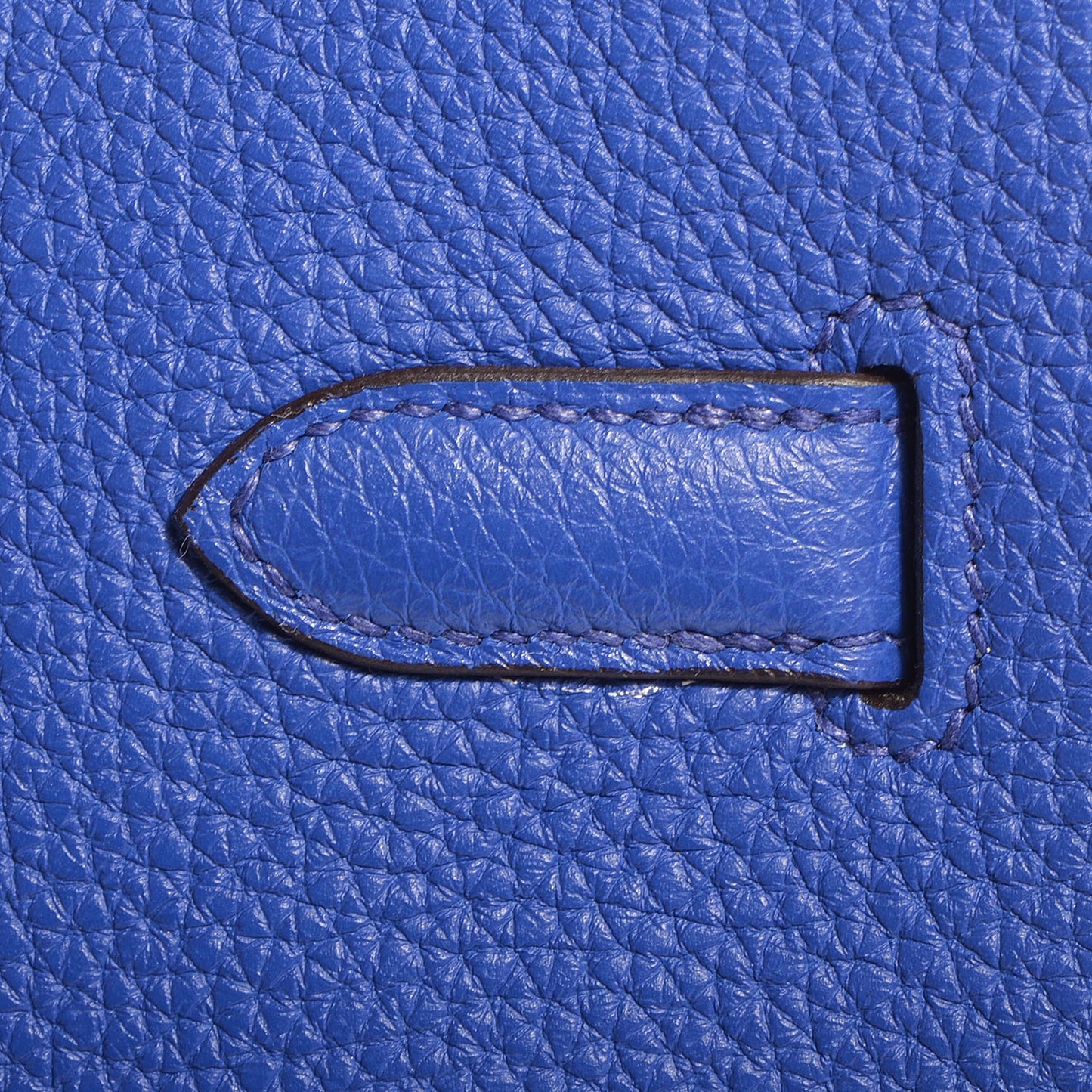Togo Birkin 35 Bleu Electrique