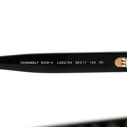 Chanel Acetate Square Sunglasses 5408-A Black 5 of 8