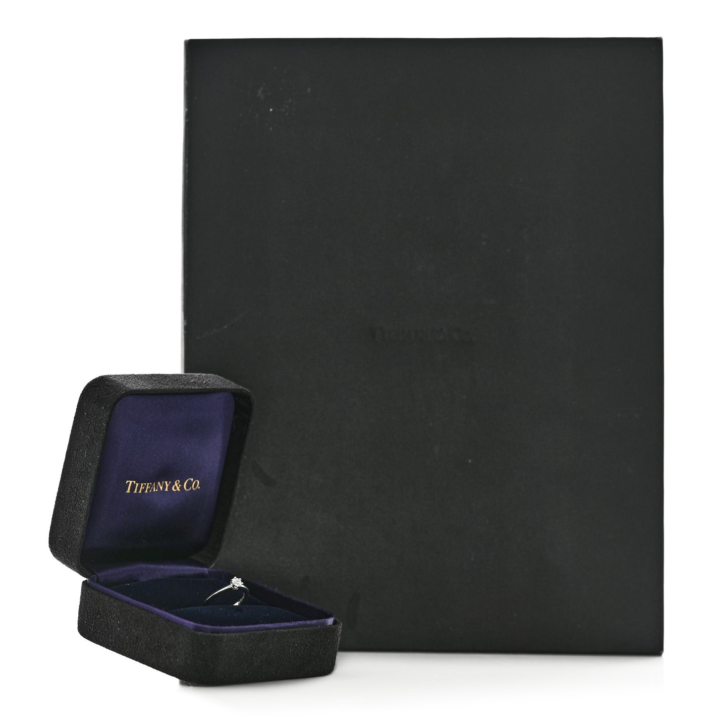 Platinum Diamond .18ct Solitaire Engagement Ring 48 4.5