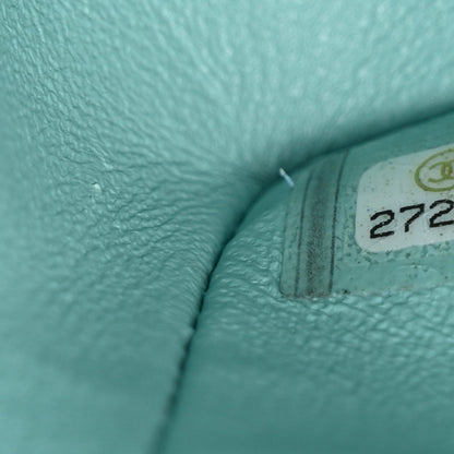 Chanel Lambskin Quilted Small Double Flap Light Blue 7 of 15