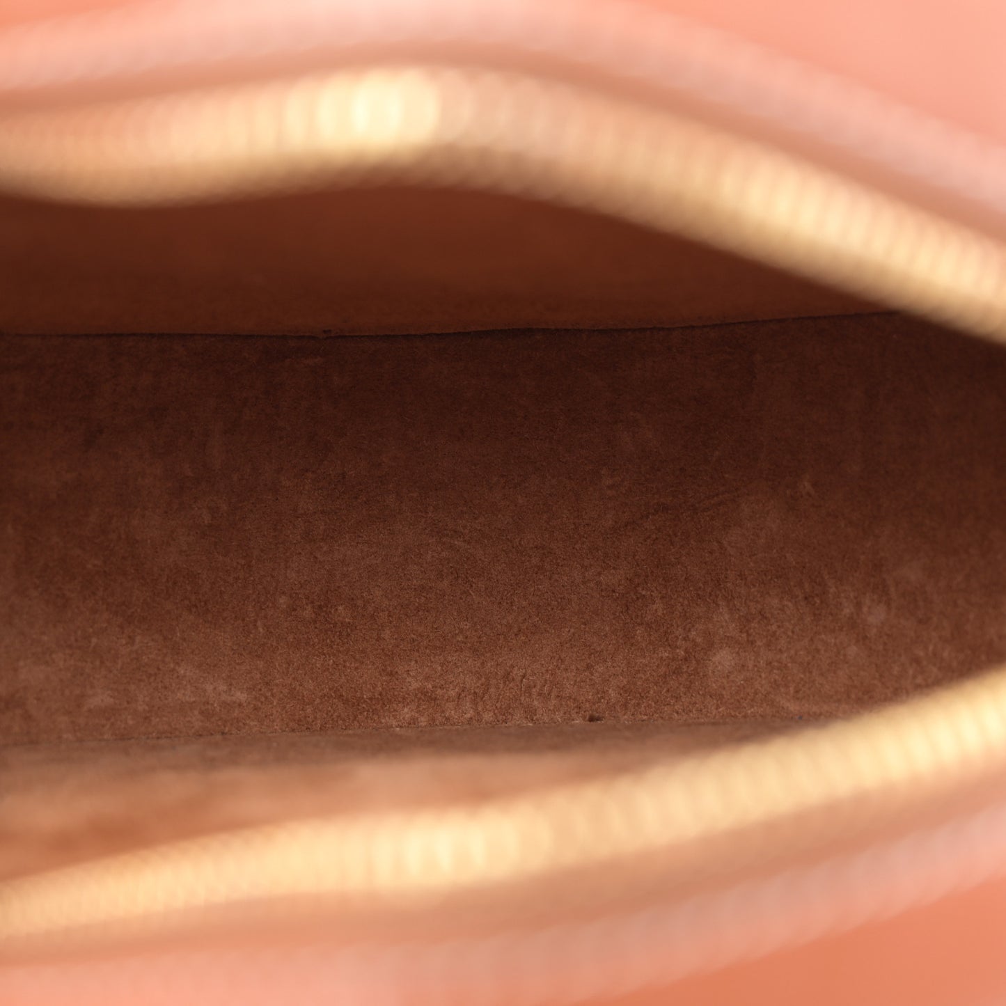 Smooth Calfskin Cuir Triomphe Oval Bag Tan