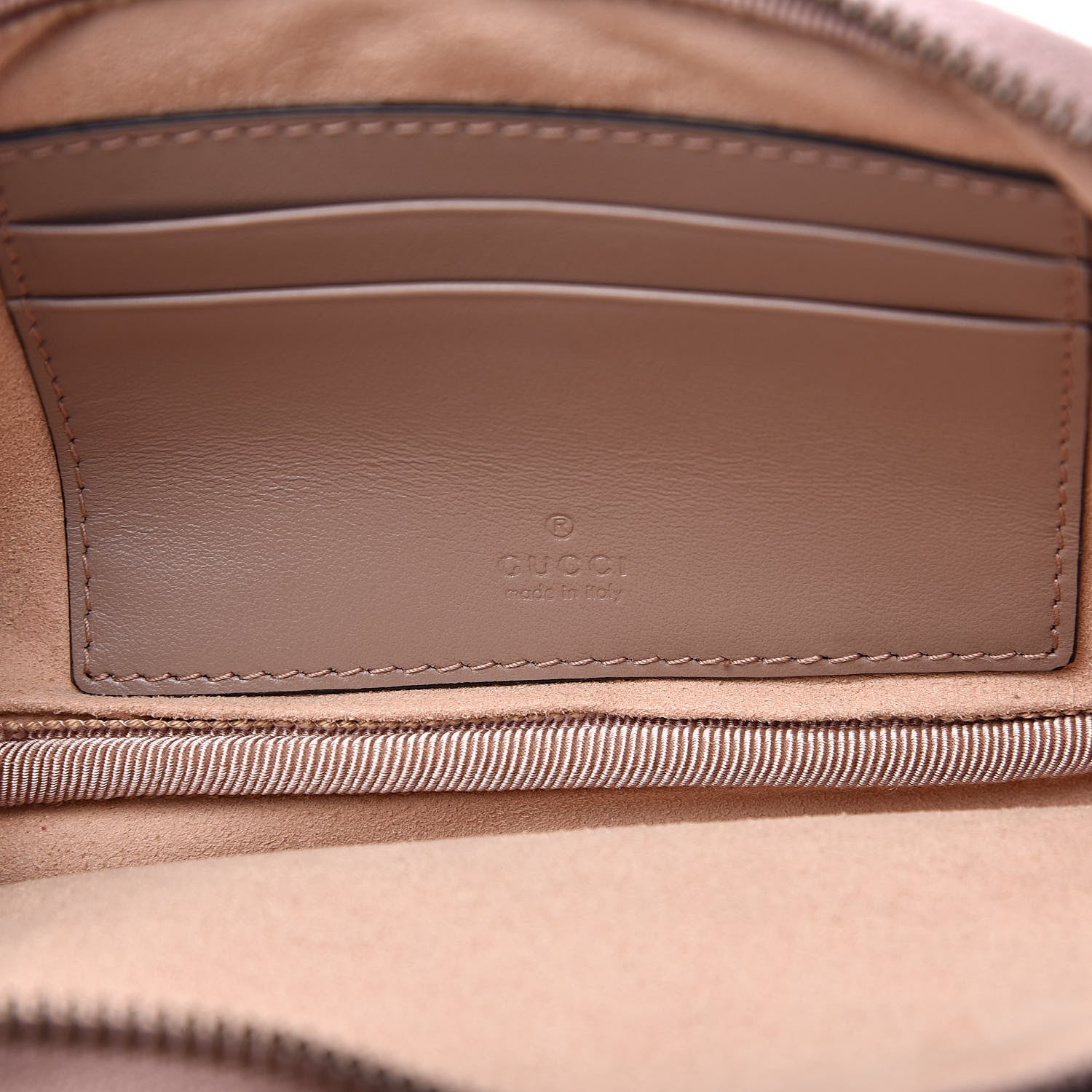 Gucci Calfskin Matelasse Mini GG Marmont Chain Crossbody Bag Porcelain Rose 7 of 11