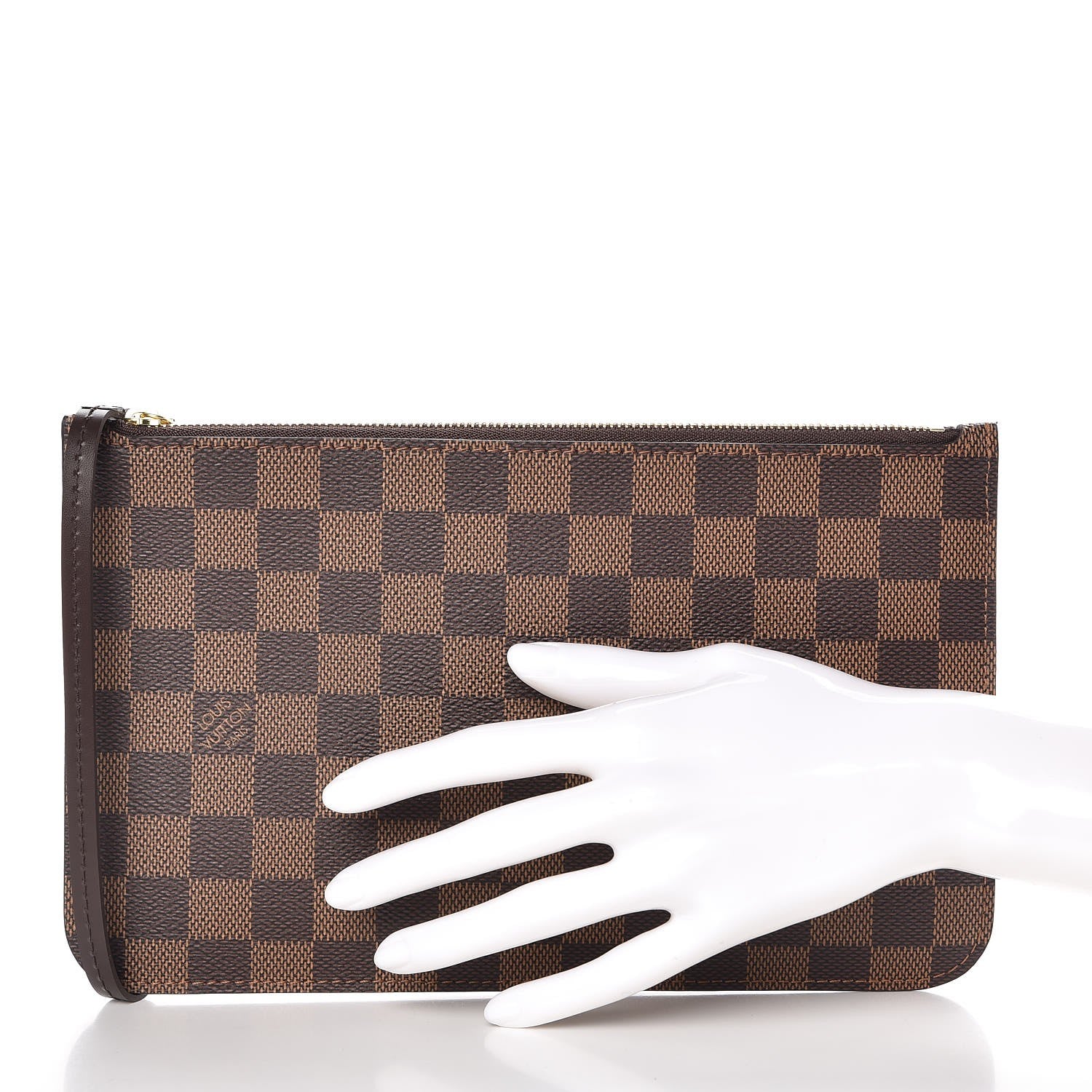 Louis Vuitton Damier Ebene Neverfull MM GM Pochette 2 of 6