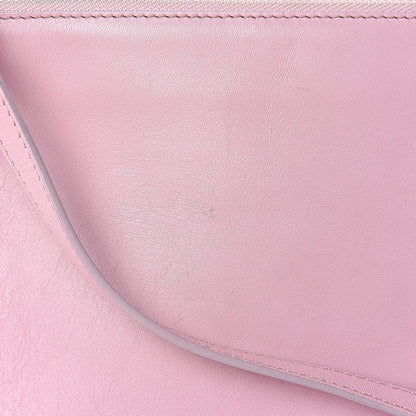 Celine Lambskin Small Trio Crossbody Bag Antique Rose 14 of 19