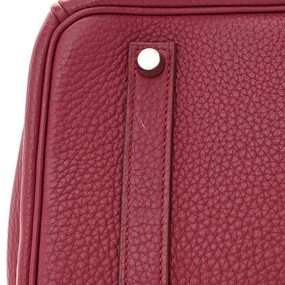 Hermes Taurillon Clemence Birkin 35 Rubis 13 of 18