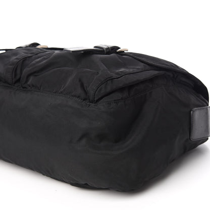 Prada Nylon Vela Messenger Bag Black 13 of 14
