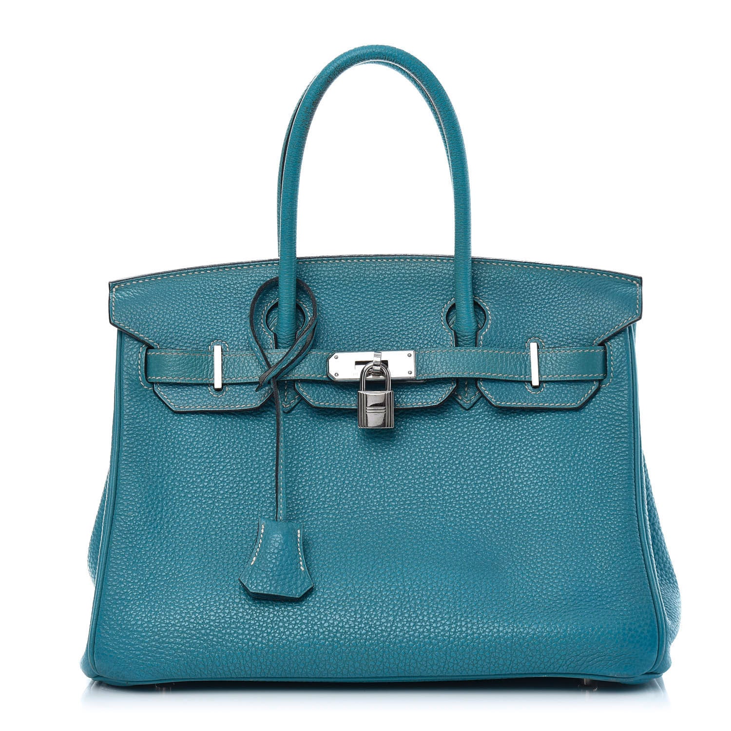 Hermes Togo Birkin 30 Blue Jean 1 of 19