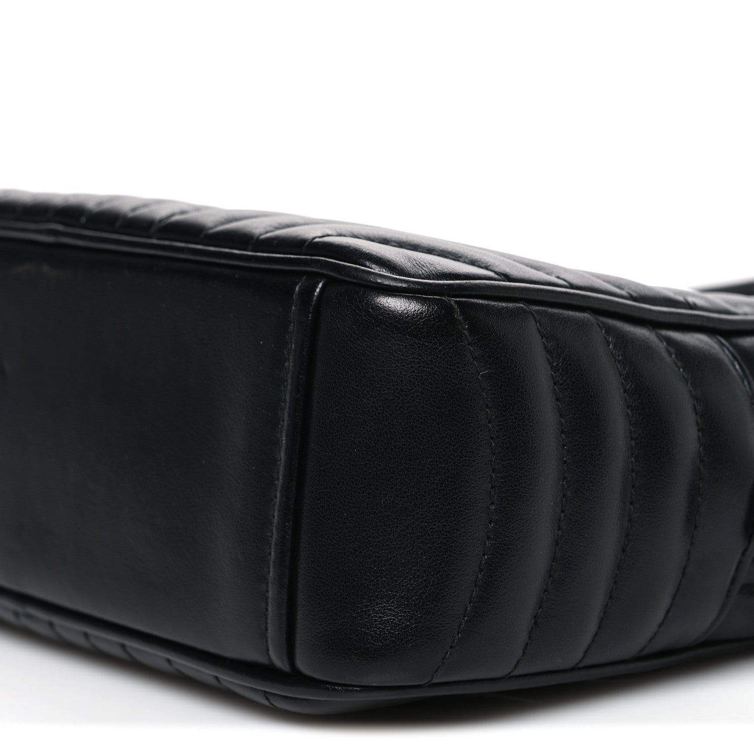 Prada Soft Calfskin Diagramme Camera Bag Black 9 of 10