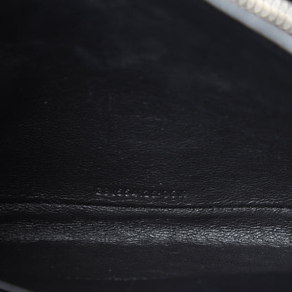 Saint Laurent Patent Calfskin Matelasse Monogram Vicky Chain Wallet Neon Pink 6 of 11
