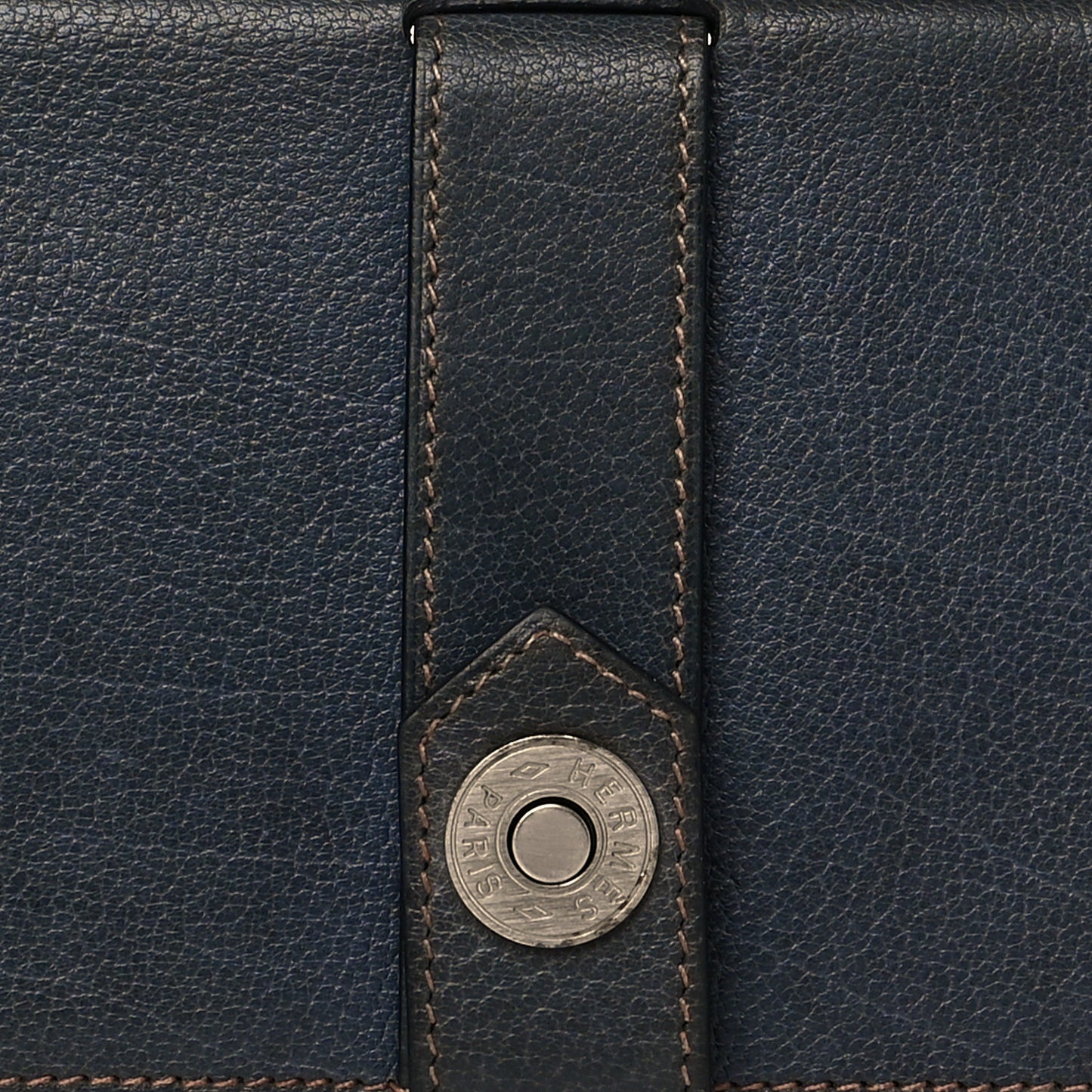 Buffle Dimitri Long Wallet Bleu Thalassa