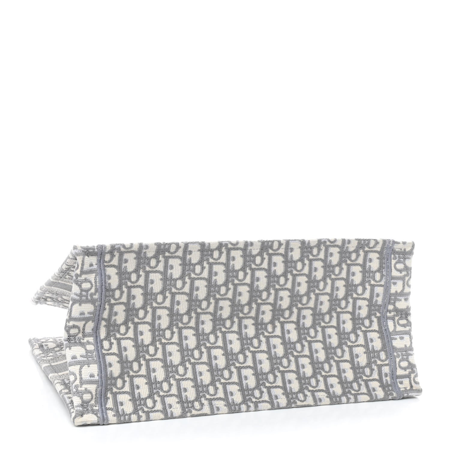 Christian Dior Oblique Medium Book Tote Grey 3 of 8