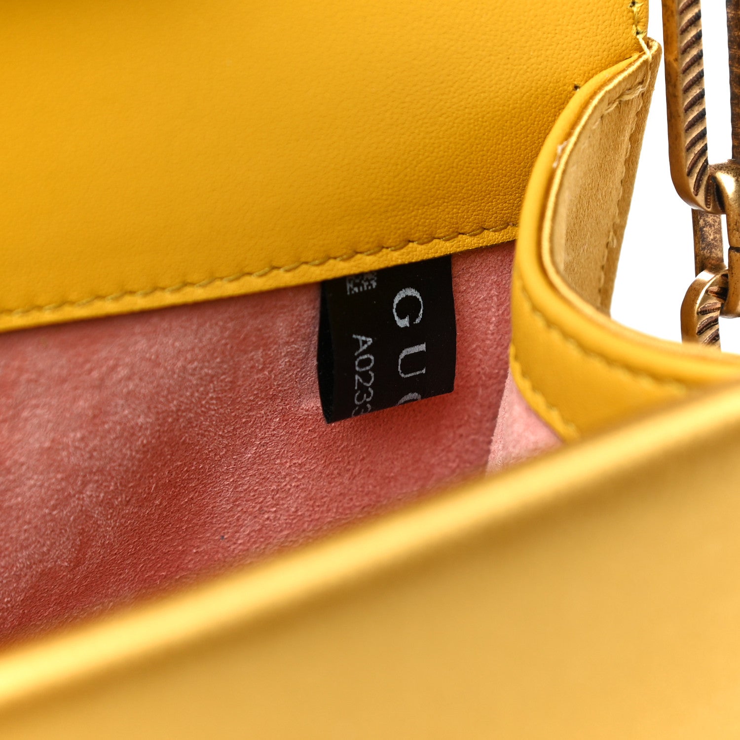 Gucci Satin Crystal Mini Bee Broadway Shoulder Bag Gold 6 of 10