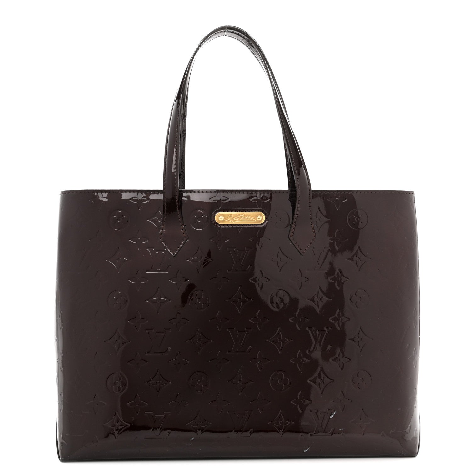 Louis Vuitton Vernis Wilshire MM Amarante 1 of 10