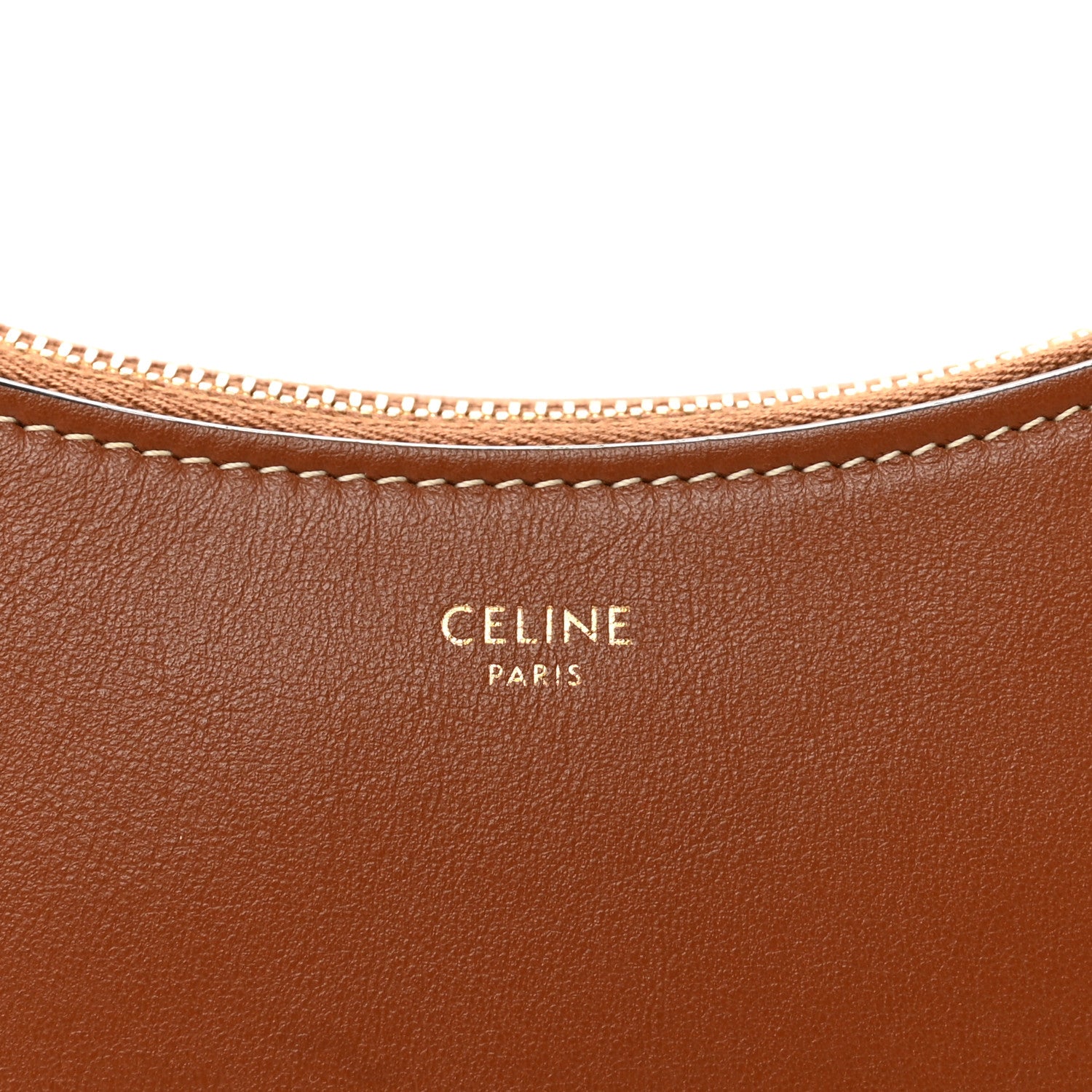 Celine Smooth Calfskin Medium Strap Ava Shoulder Bag Tan 8 of 10