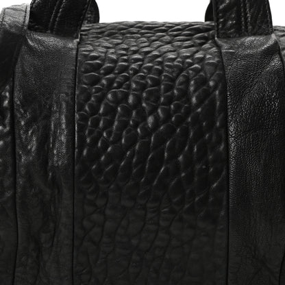 Alexander Wang Pebbled Lambskin Rocco Black Antique Brass Hardware 7 of 10