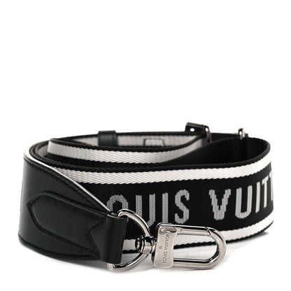 Louis Vuitton Nylon Jacquard Sporty Bandouliere Shoulder Strap Black 1 of 6