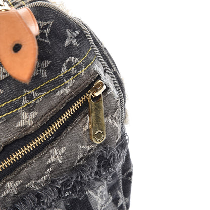 Louis Vuitton Denim Patchwork Speedy 30 Grey 11 of 11