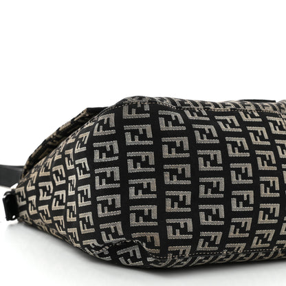 Fendi Zucchino Mama Baguette Navy 8 of 11