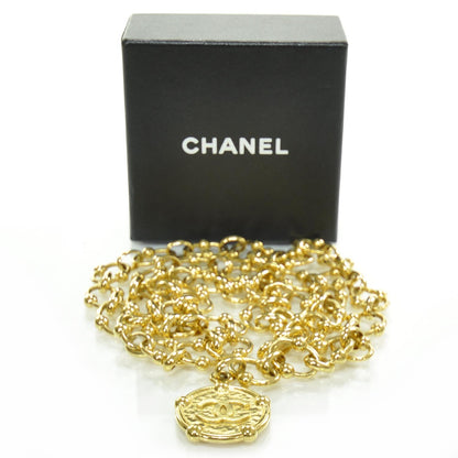 Chanel Chain CC Medallion Belt Gold 3 of 4