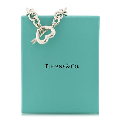 Tiffany Sterling Silver Heart and Arrow Toggle Bracelet 4 of 4