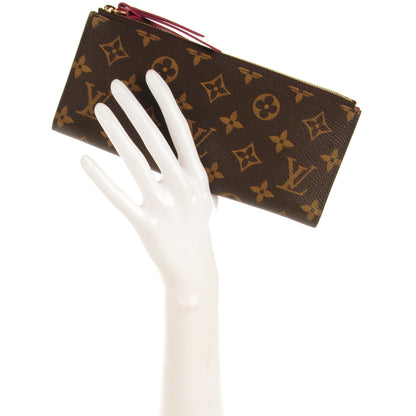 Louis Vuitton Monogram Adele Wallet Fuchsia 2 of 6