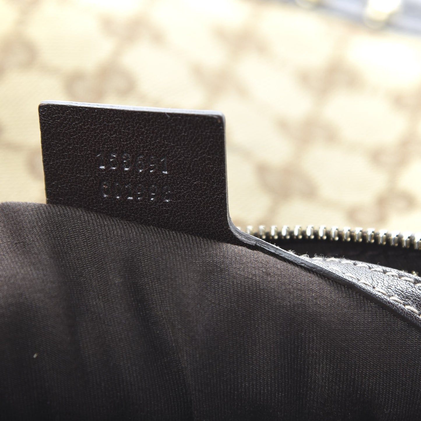 Monogram Web Studded Pelham Shoulder Bag Dark Brown