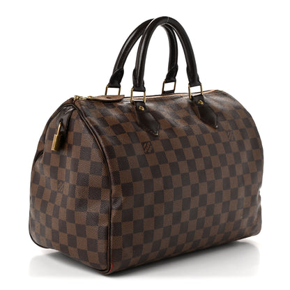 Louis Vuitton Damier Ebene Speedy 30 3 of 13
