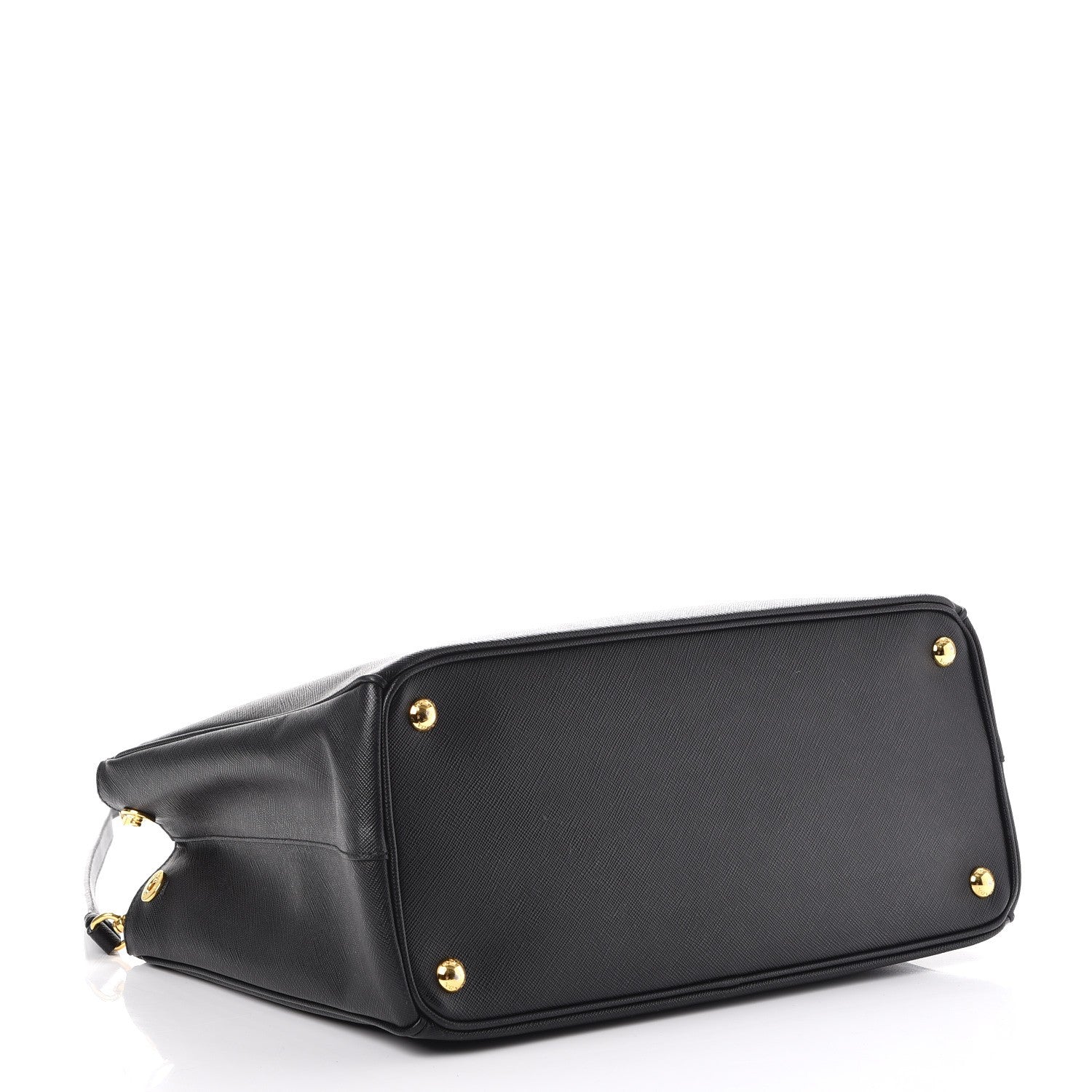 Prada Saffiano Medium Galleria Double Zip Tote Black 4 of 9
