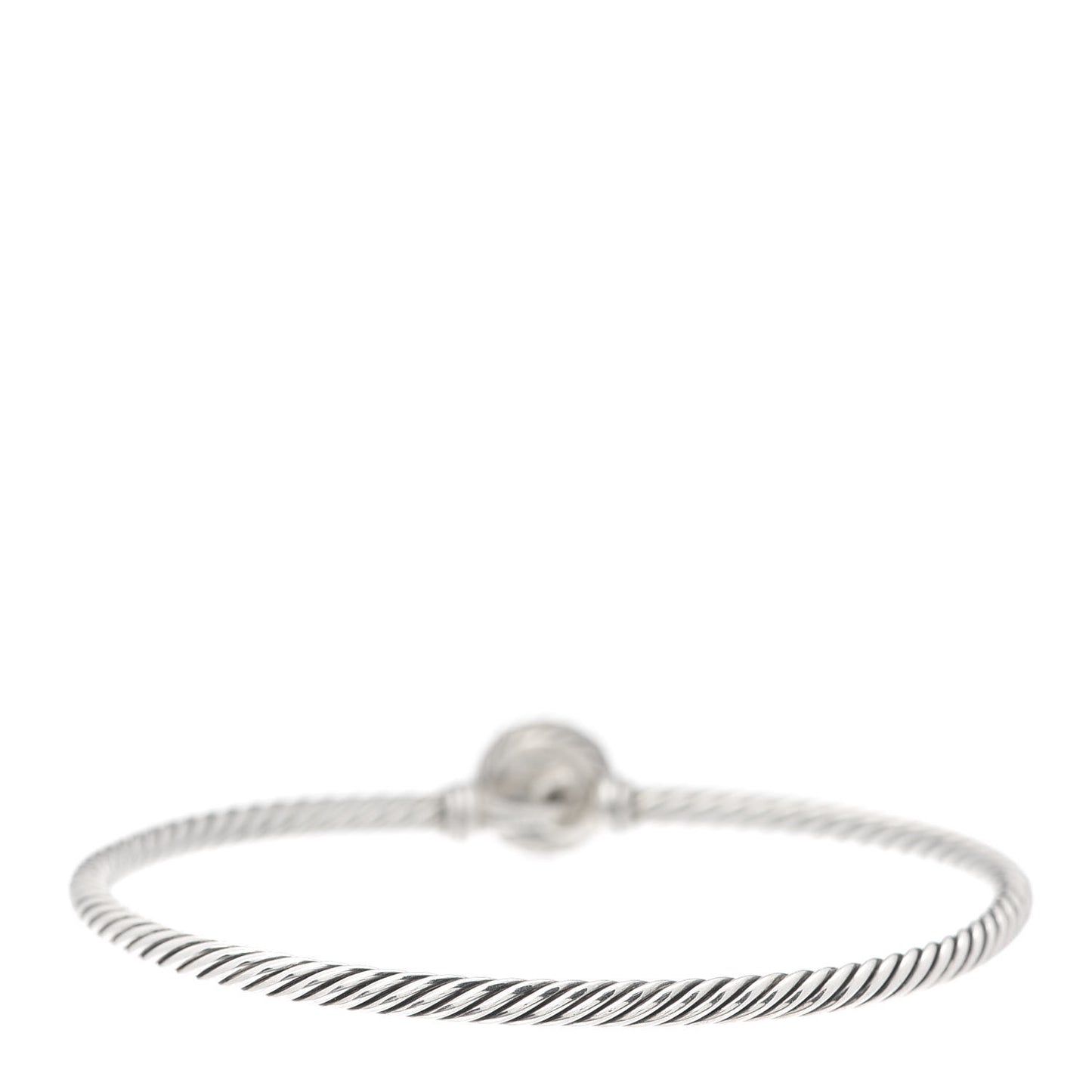 Sterling Silver Pearl 3mm Chatelaine Bracelet