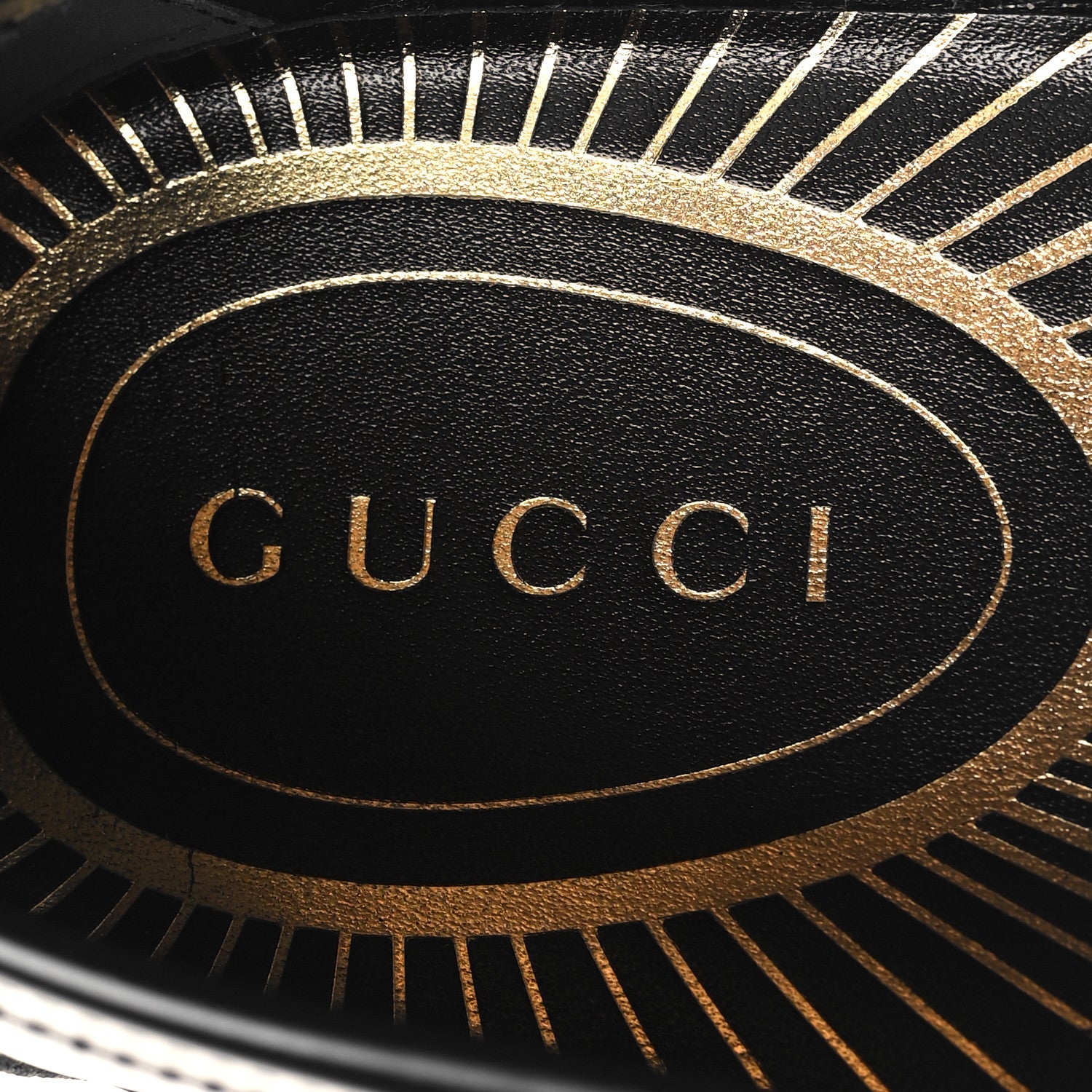 Gucci Millennial Ribot Mens Cara Loafers 8 Black 8 of 9