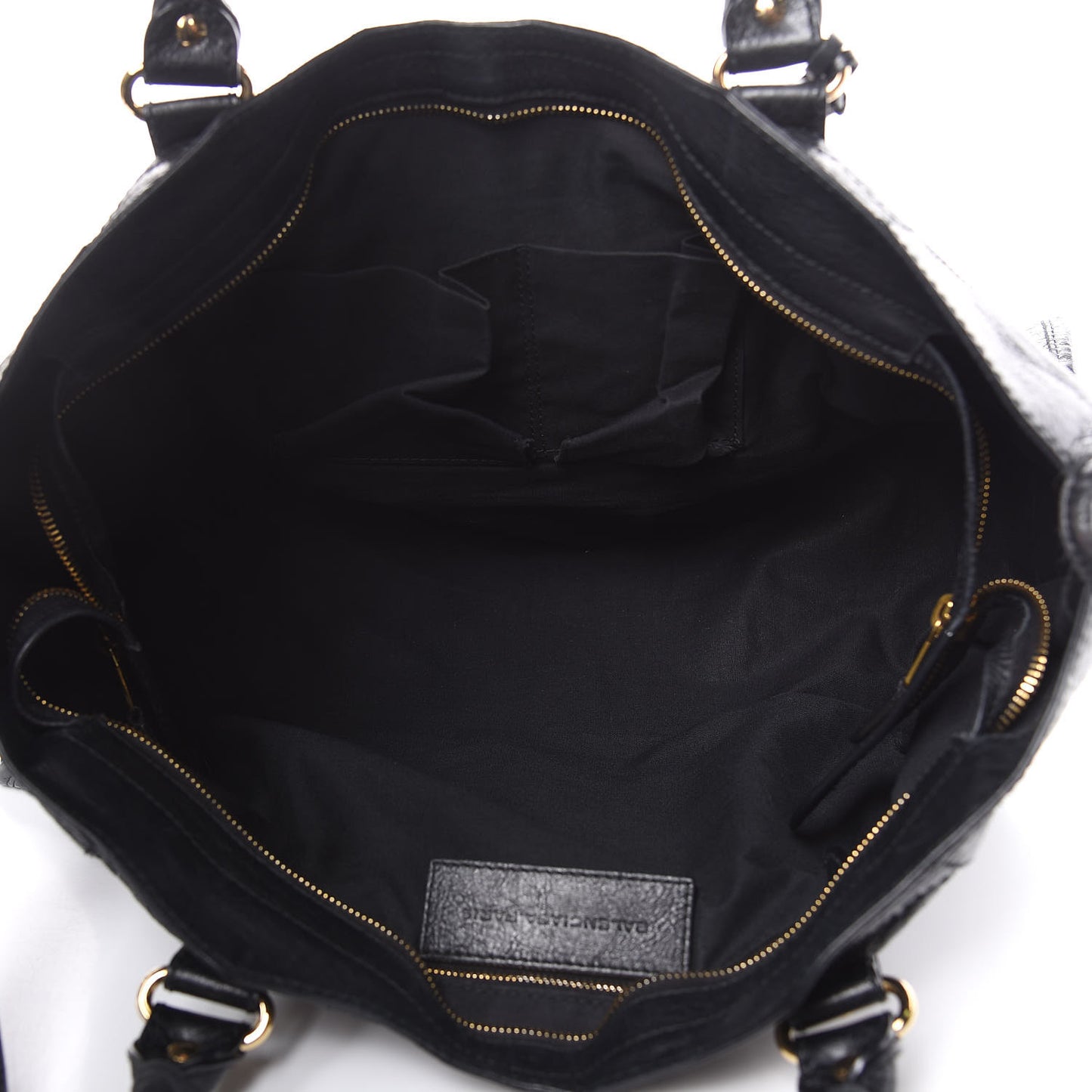 Agneau Giant 12 Gold Hardware Part Time Black