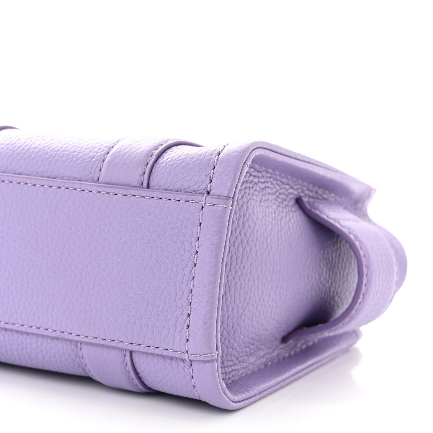 Grained Calfskin Mini The Tote Bag Lavender