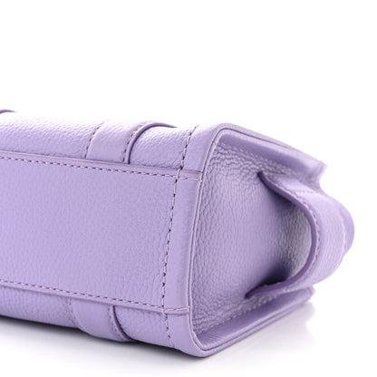 Marc Jacobs Grained Calfskin Mini The Tote Bag Lavender 10 of 11