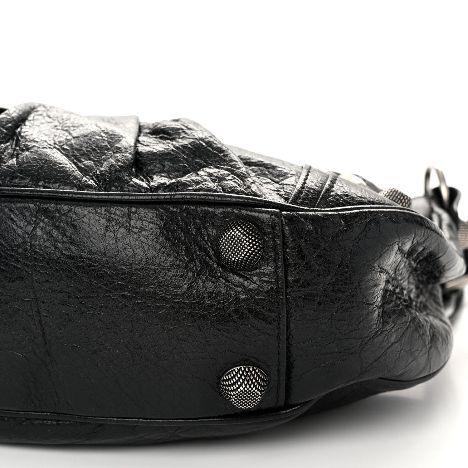 Balenciaga Agneau Arena Small Le Cagole Shoulder Bag Black 10 of 12