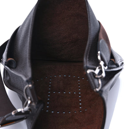 Hermes Taurillon Clemence Evelyne III TGM Chocolate 4 of 7