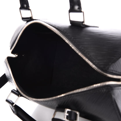 Louis Vuitton Epi Speedy Bandouliere 25 Black 6 of 11