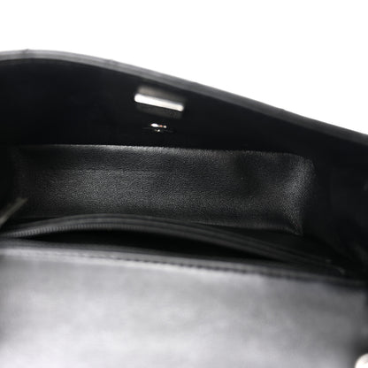 Chanel Lambskin Quilted Mini Rectangular Flap Black 5 of 10