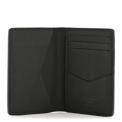 Louis Vuitton Taurillon Monogram Pocket Organizer Black 5 of 6