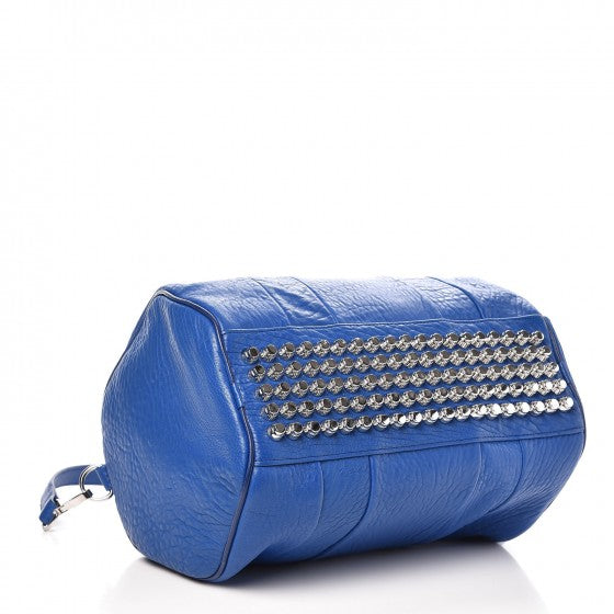 Pebbled Lambskin Rocco Royal Blue