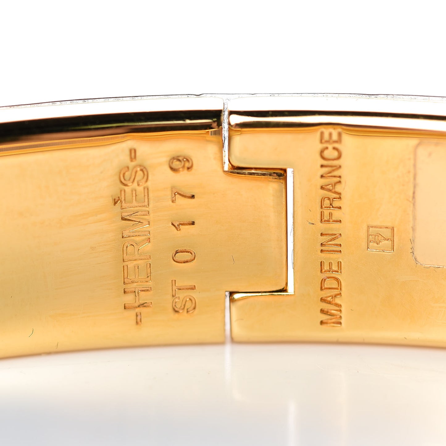 Enamel Clic Anneau Bracelet PM Rose Dragee