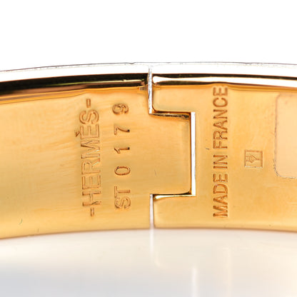 Hermes Enamel Clic Anneau Bracelet PM Rose Dragee 4 of 6