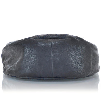 Chanel Caviar Outdoor Ligne Hobo Bag Black 6 of 9