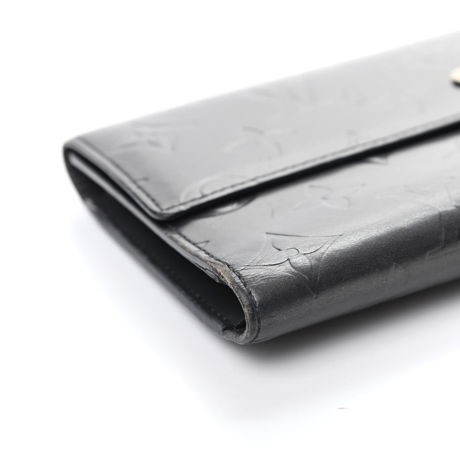 Louis Vuitton Mat Monogram Porte Tresor International Black 8 of 9