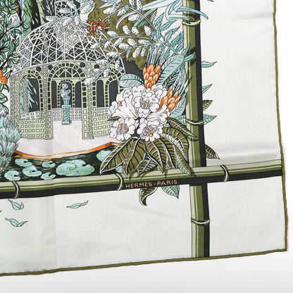 Hermes Silk Jardins D Hiver Scarf 90 2 of 8