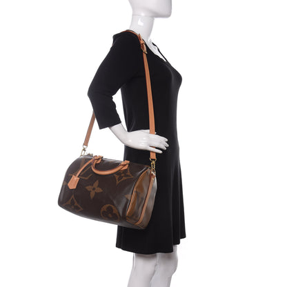 Louis Vuitton Reverse Monogram Giant Speedy Bandouliere 30 2 of 11