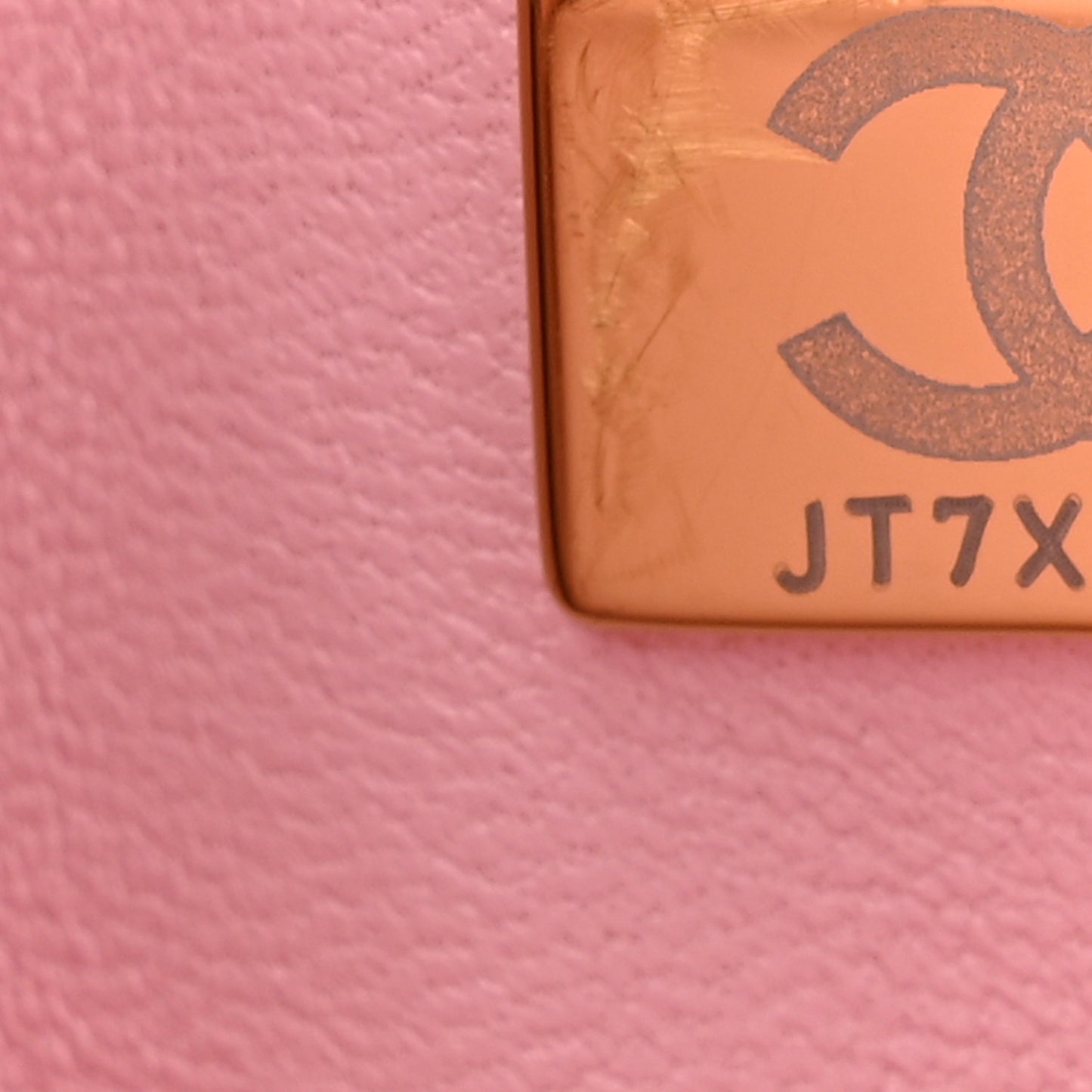 Caviar Quilted Medium Double Flap Light Pink