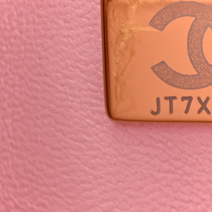 Chanel Caviar Quilted Medium Double Flap Light Pink 7 of 11