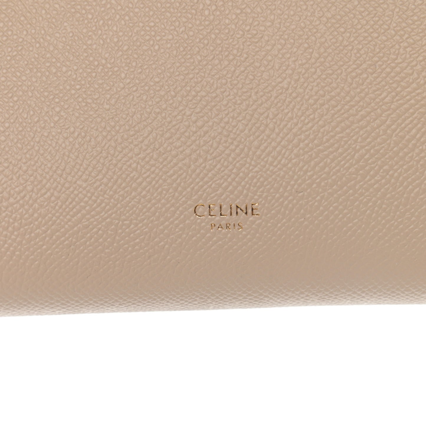 Grained Calfskin Nano Belt Bag Light Taupe