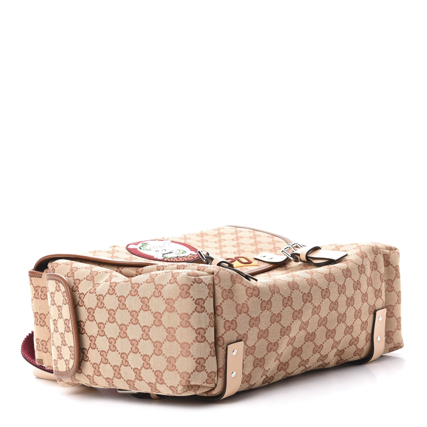 Zucca Spalmati Medium Roll Tote Tobacco Viola