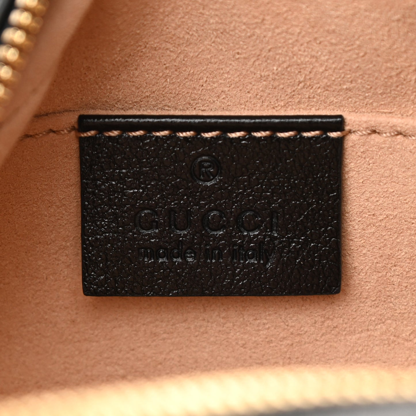 Monogram Matelasse Diagonal Small GG Marmont Chain Shoulder Bag Beige Black